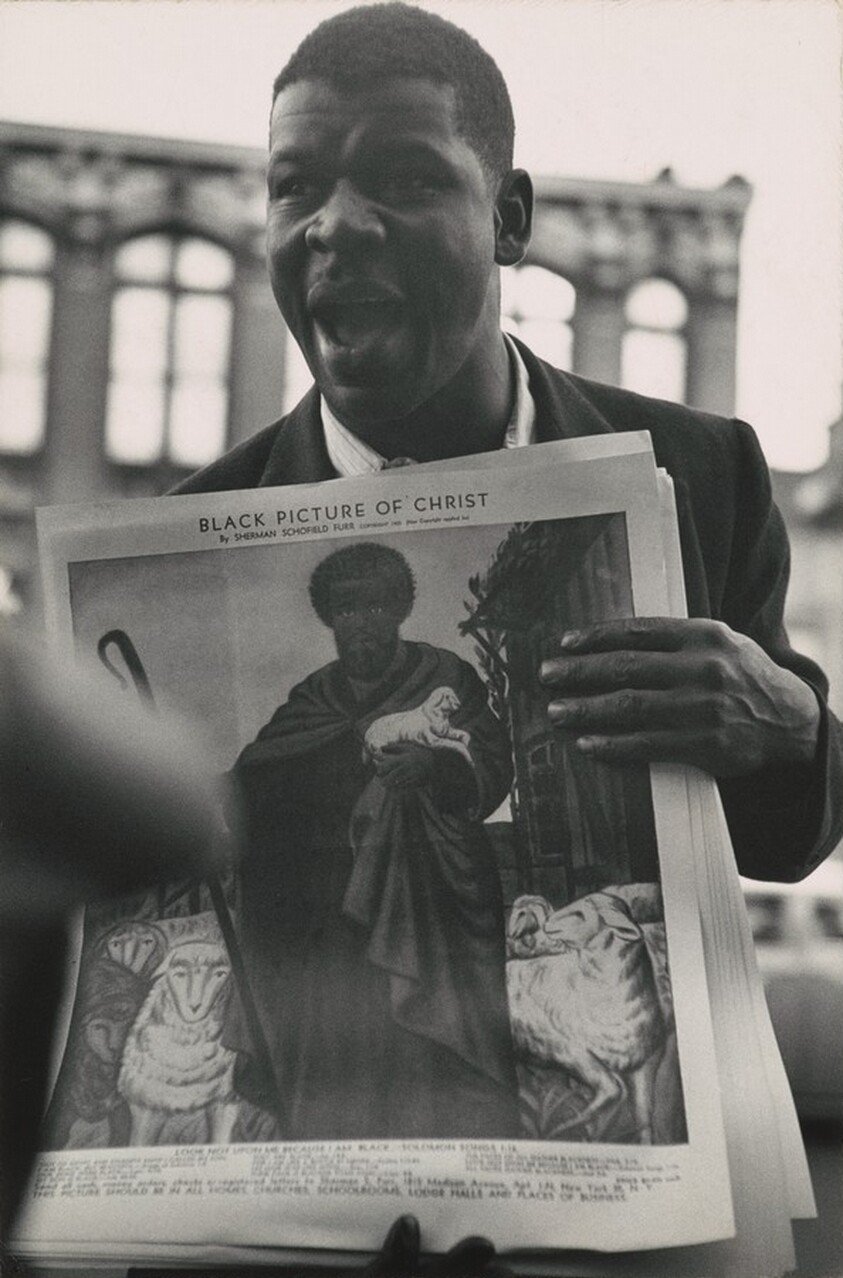 Soapbox Orator, Harlem, New York