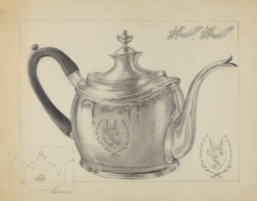 Silver Teapot