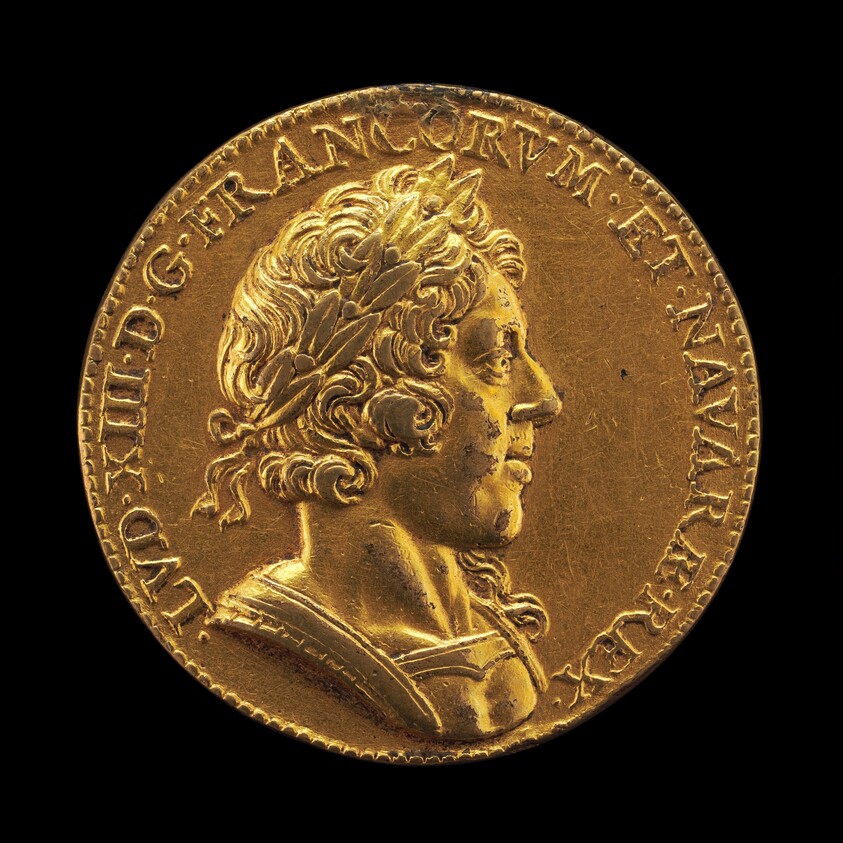 Louis XIII, 1601-1643, King of France 1610 [obverse]