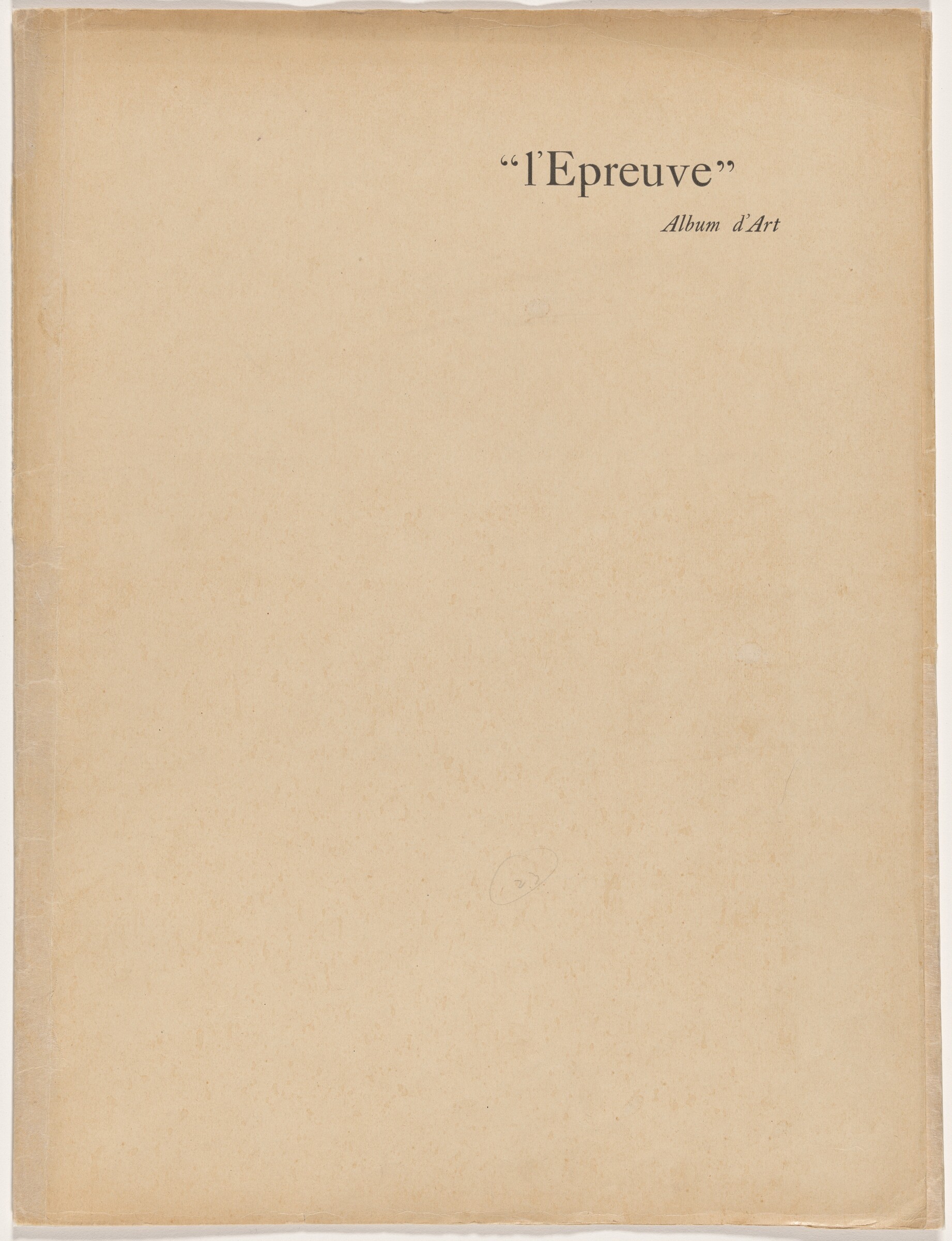 L'Épreuve (album 6, deluxe edition), Maurice Dumont, 1895