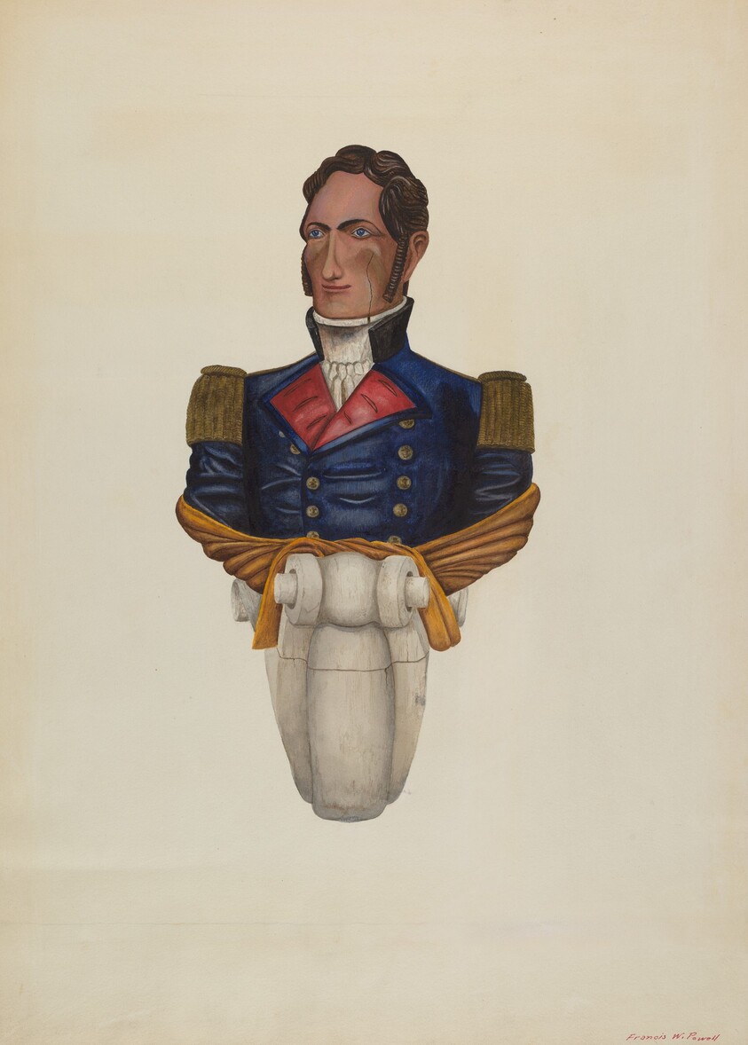 "Commodore Morris" Figurehead