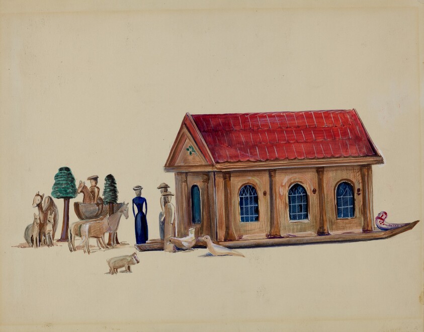 Noah's Ark with Animals