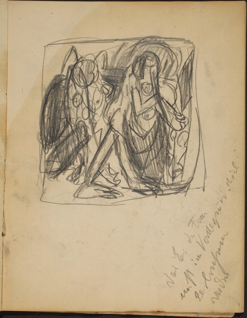 Skizze für Frühe Menschen (Sketch for Early Men) [p. 9]