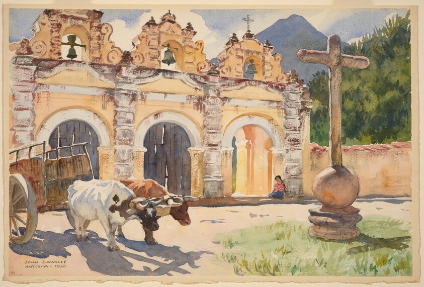 Agua from El Calvario, Antigua, Guatemala