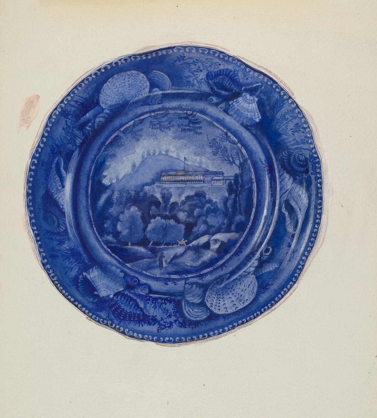 Plate - "Orchard House, Catskills"