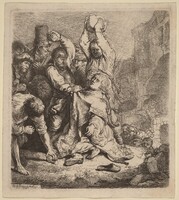 The Stoning of Saint Stephen, Rembrandt van Rijn, 1635
