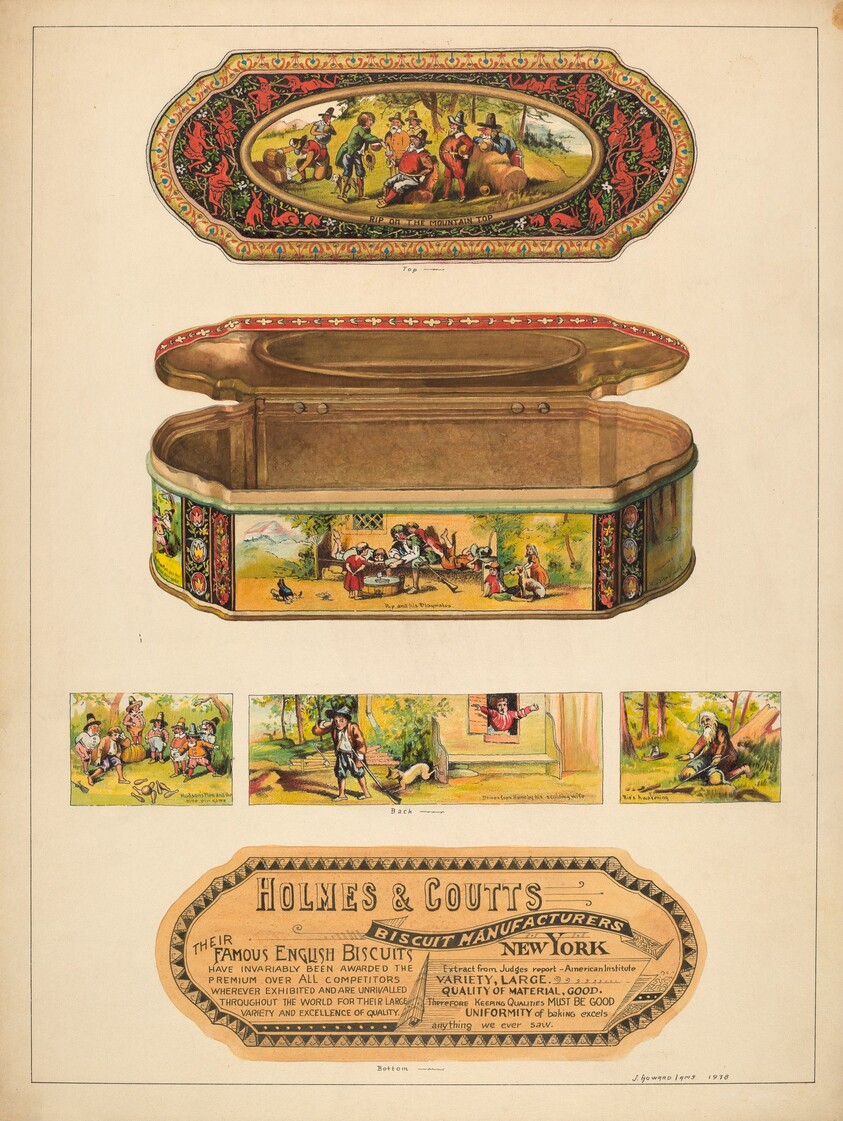 Ginger Box Tin