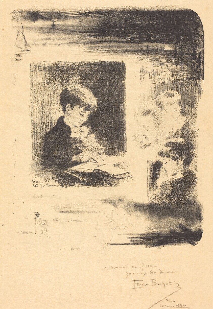 Enfant Dessinant (Child Drawing)