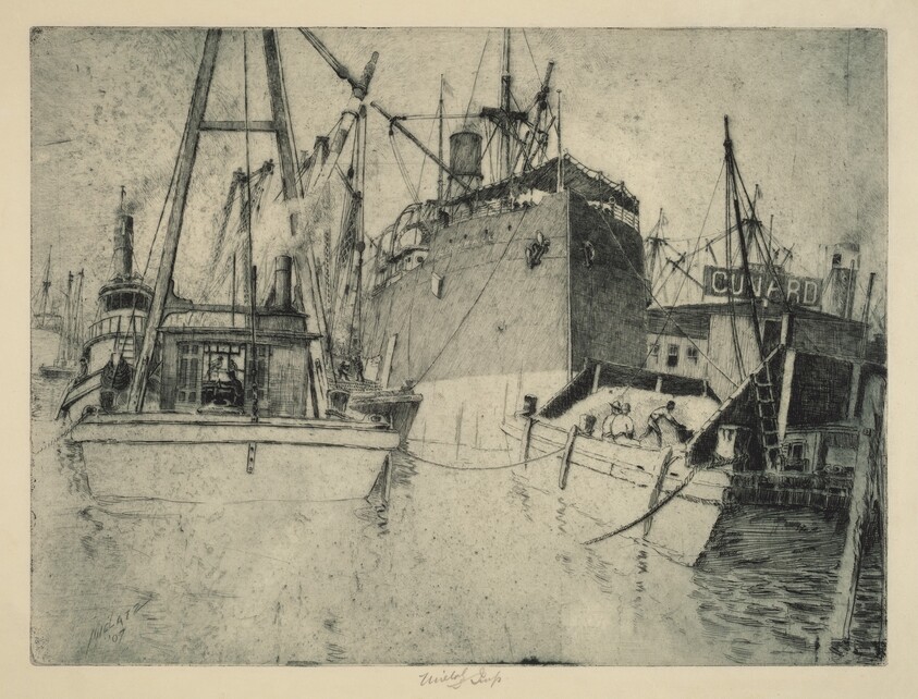 Chelsea Docks, Loading the Ship