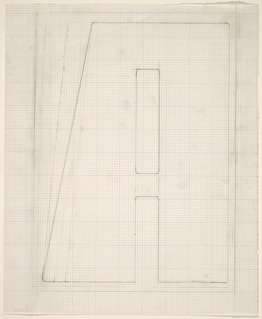 Sketch for "Building - Blocks for a Doorway" (A)