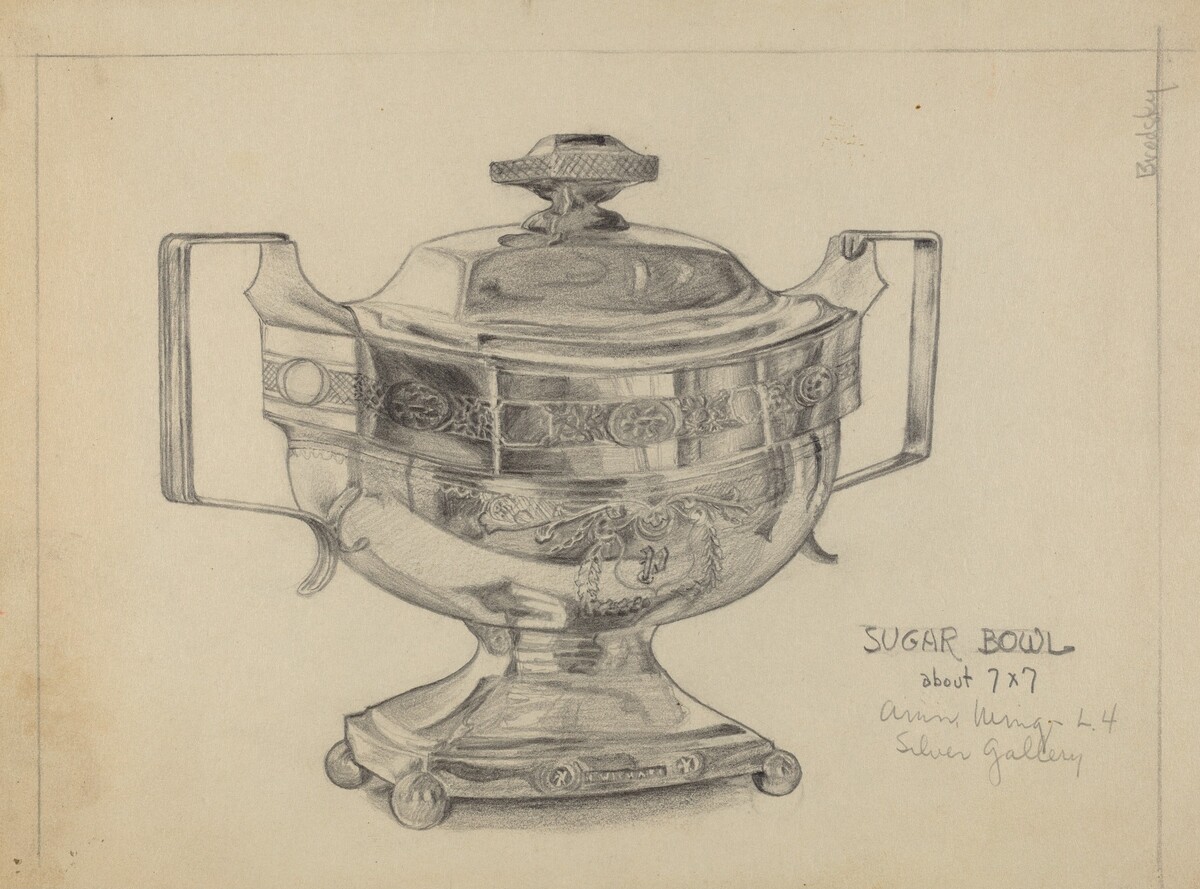 Silver Sugar Bowl