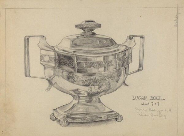 Silver Sugar Bowl