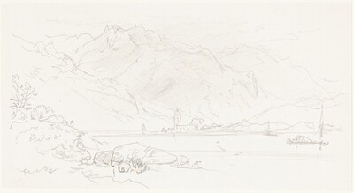 Lake in a Mountainous Landscape