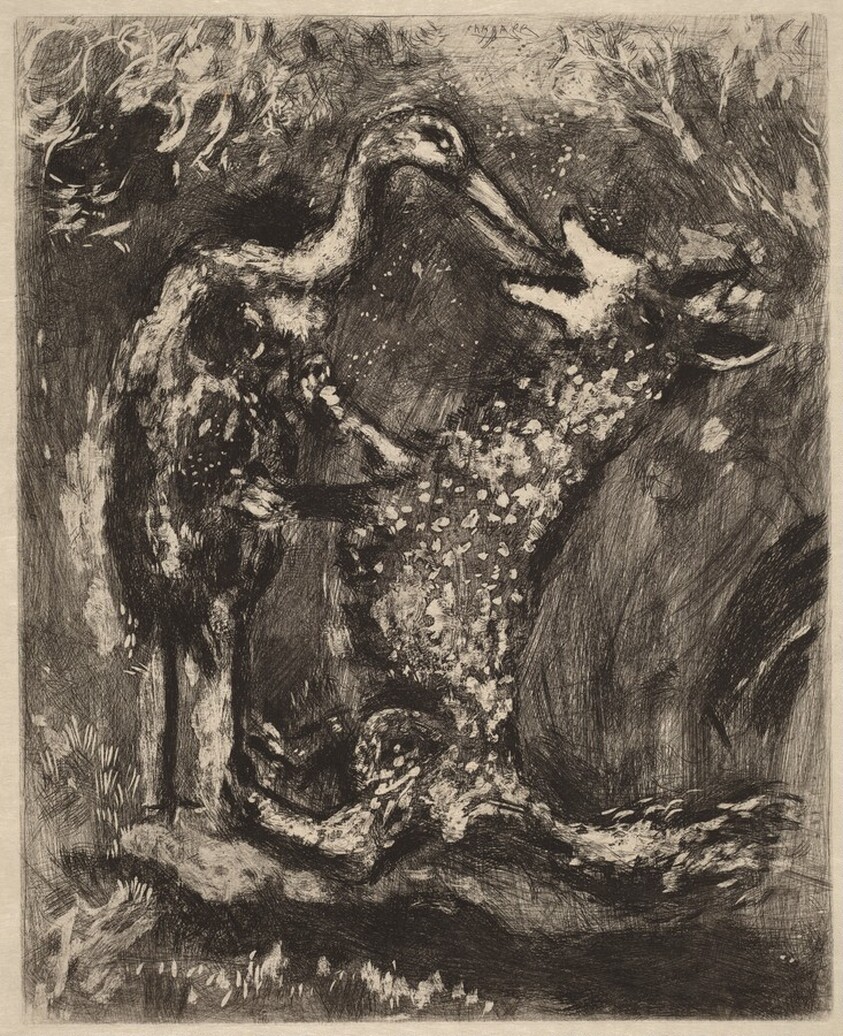 The Wolf and the Stork