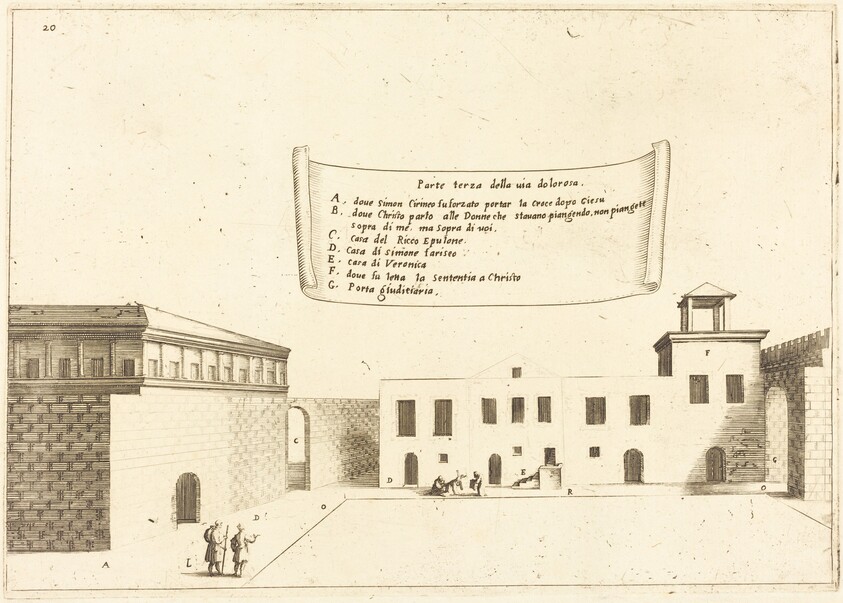 Third Part of the Via Dolorosa