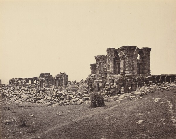 Ruins of Martand from Southeast
