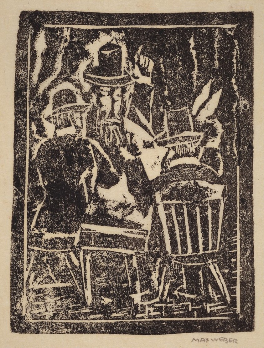 Three Figures Reading