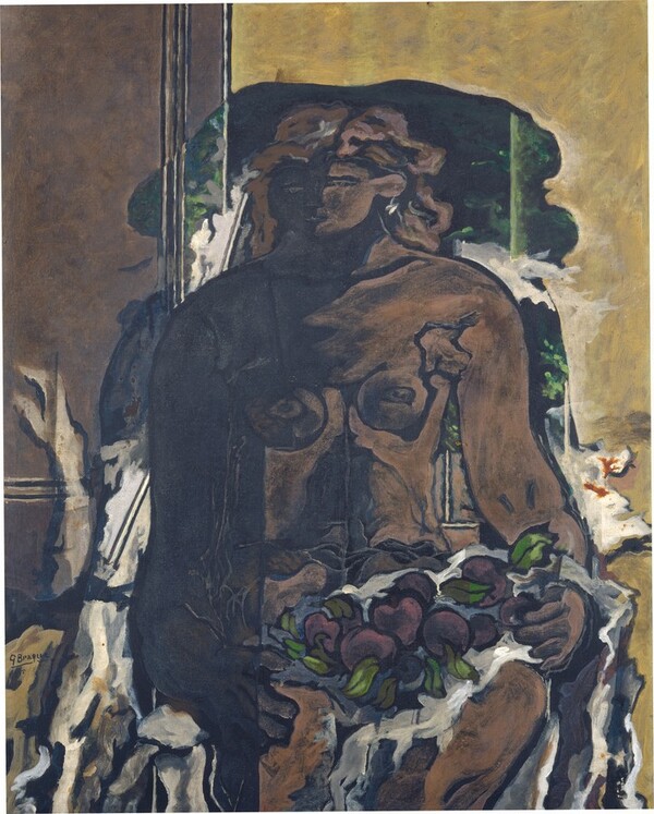 Nude Woman with Fruit