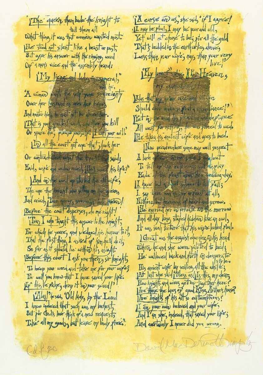 The queen then bade the knight