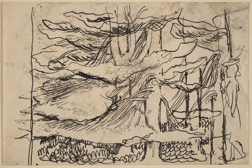 Landscape with Trees