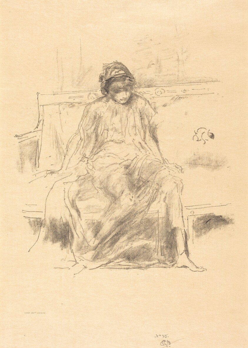 The Draped Figure, Seated
