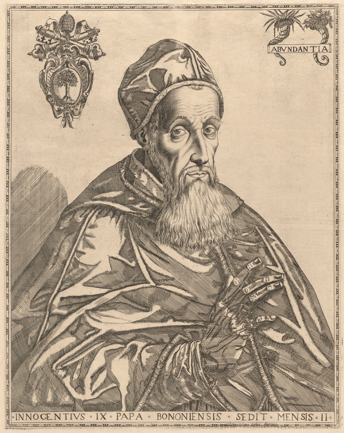 Portrait of Pope Innocent IX