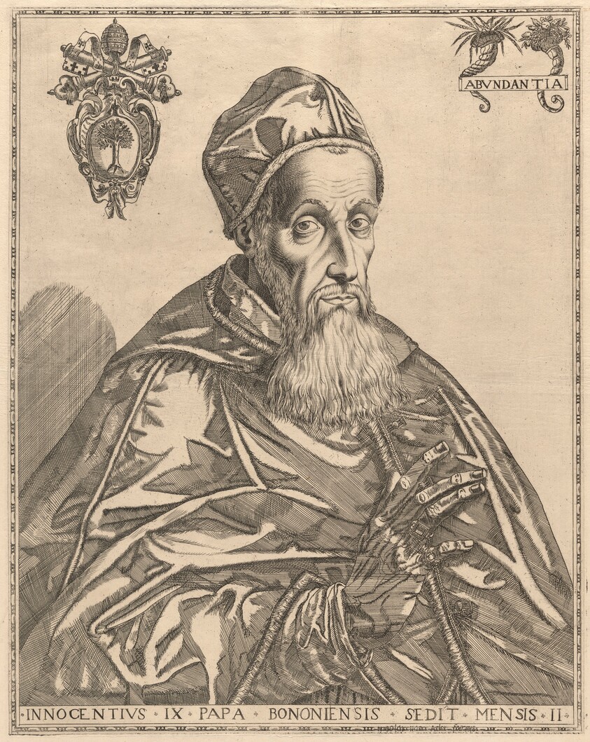 Portrait of Pope Innocent IX