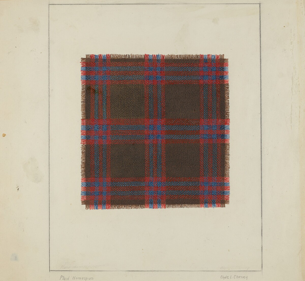 Plaid Homespun