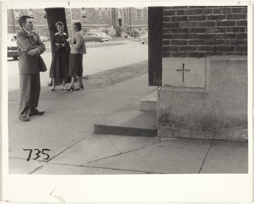Outside church--Iowa