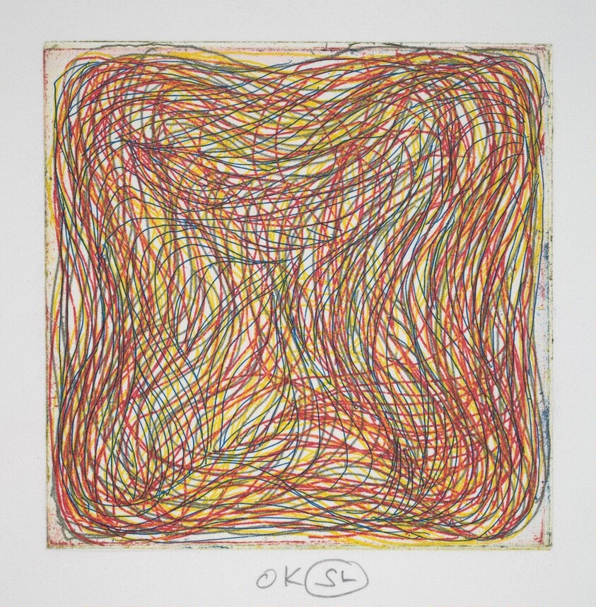 Eight Small Etchings/Color No. 7