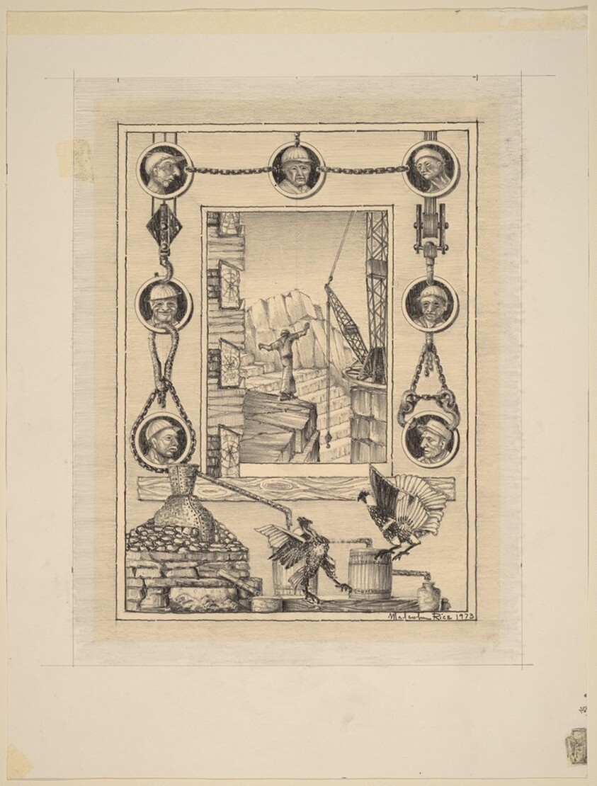 Craig Quarry with Surrounding Vignettes