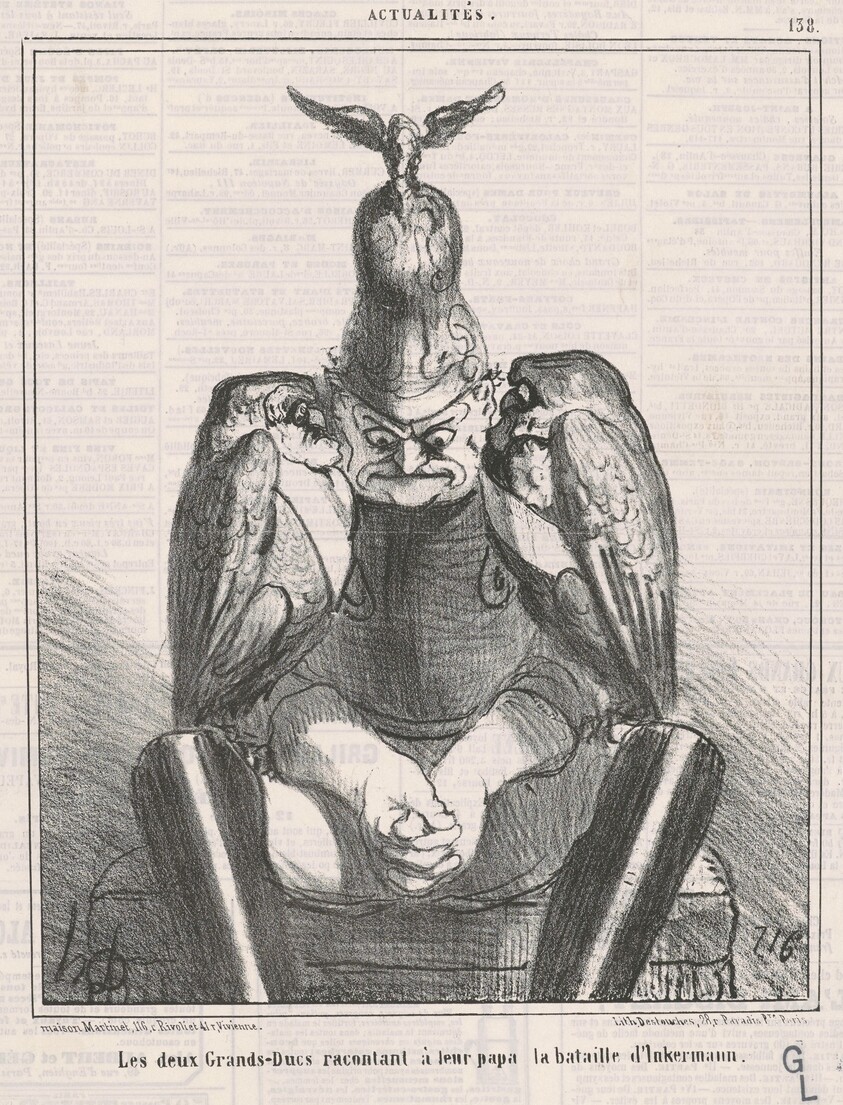 Le deux grands ducs racontant ...Inkermann