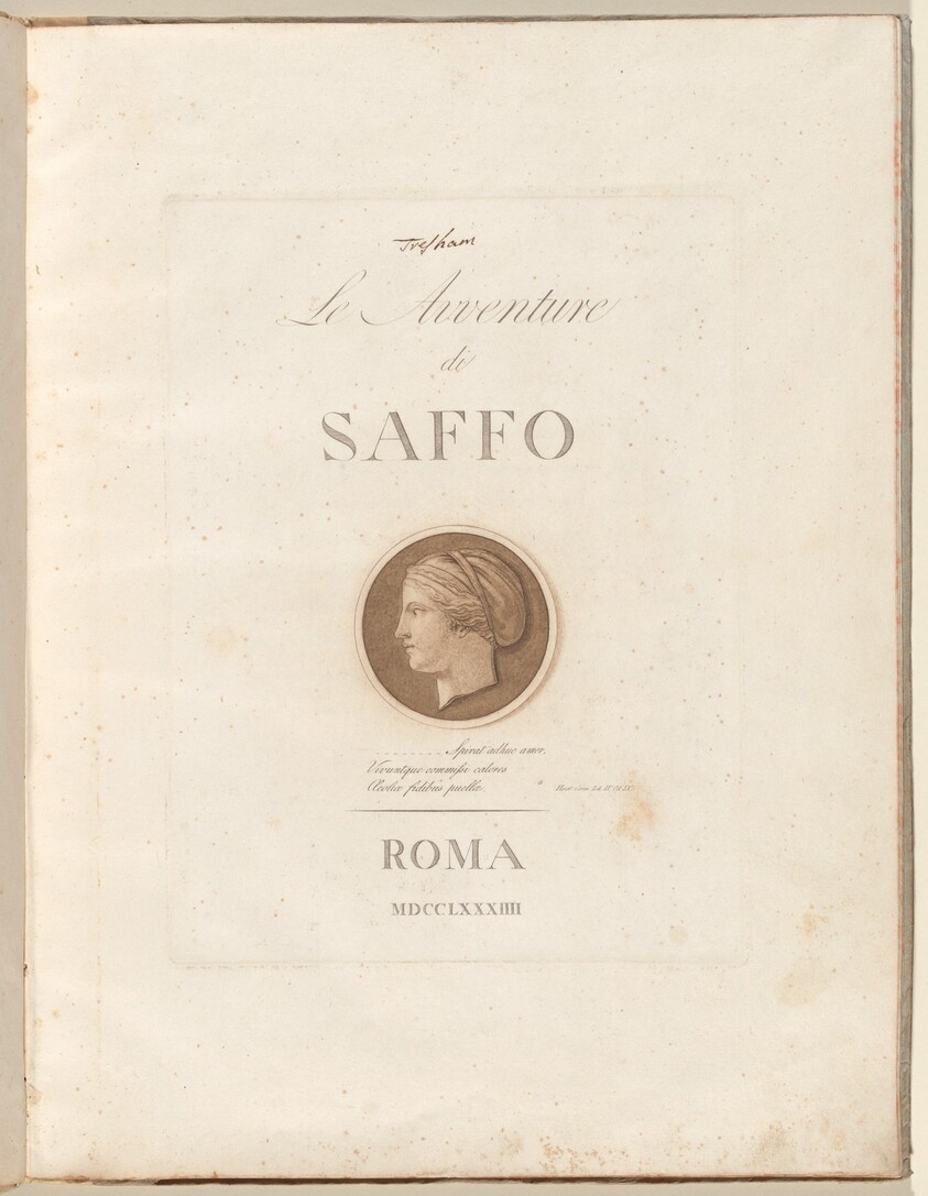 Le Avventure di Saffo (The Adventures of Sappho)