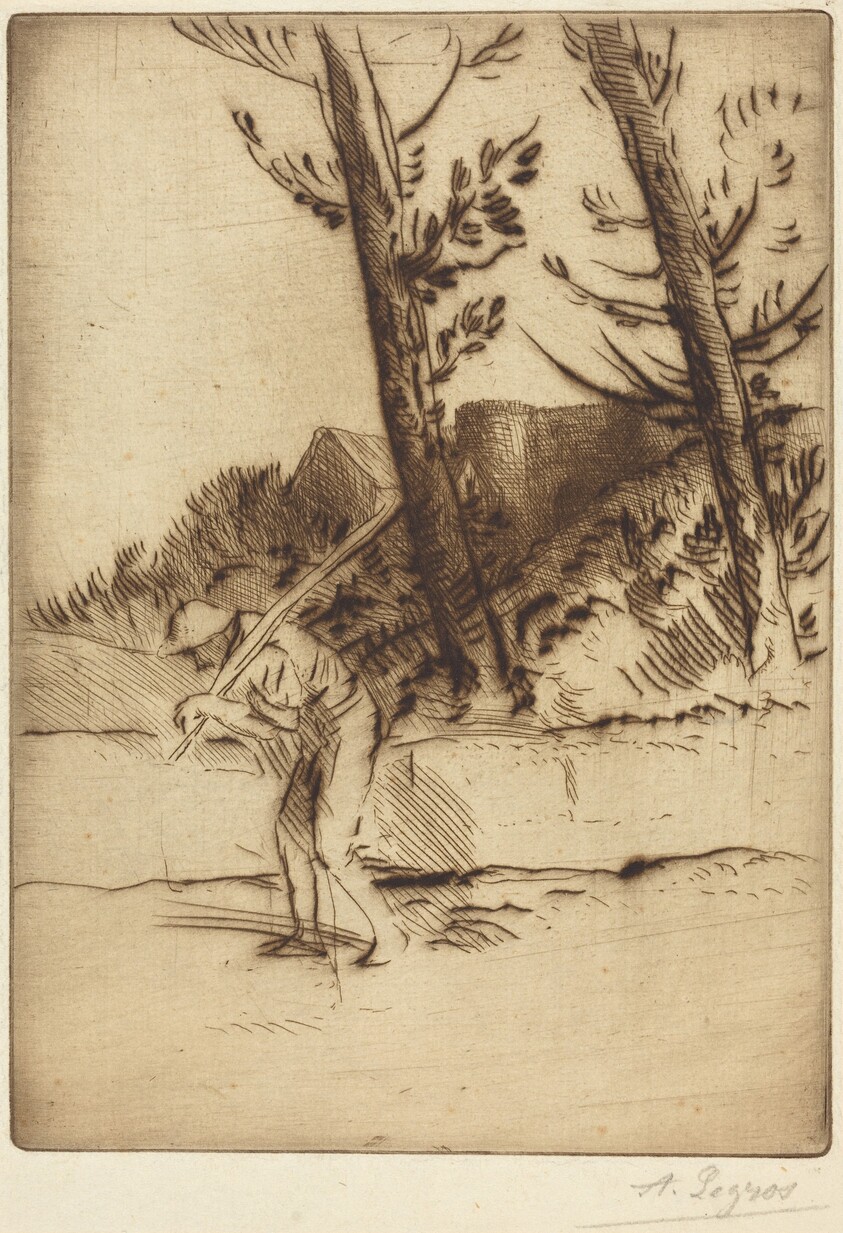 View of a Farm (La ferme des Bordes)