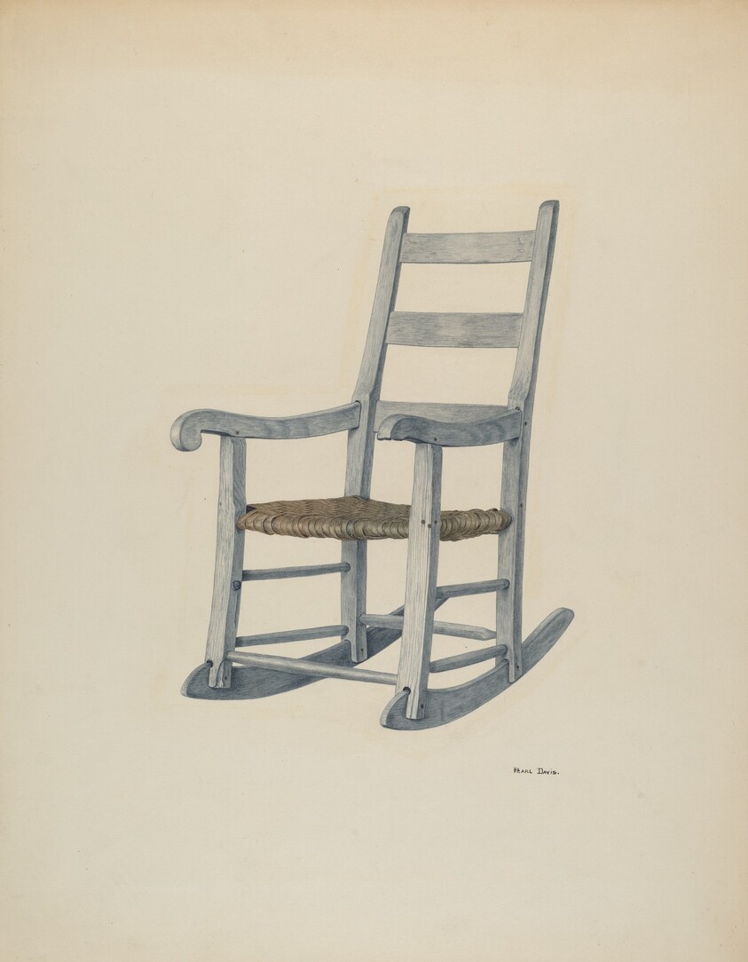 Hickory Rocking Chair