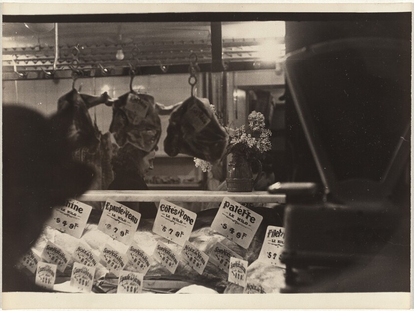 Butcher shop, Paris