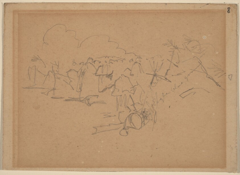 End of the March [recto]