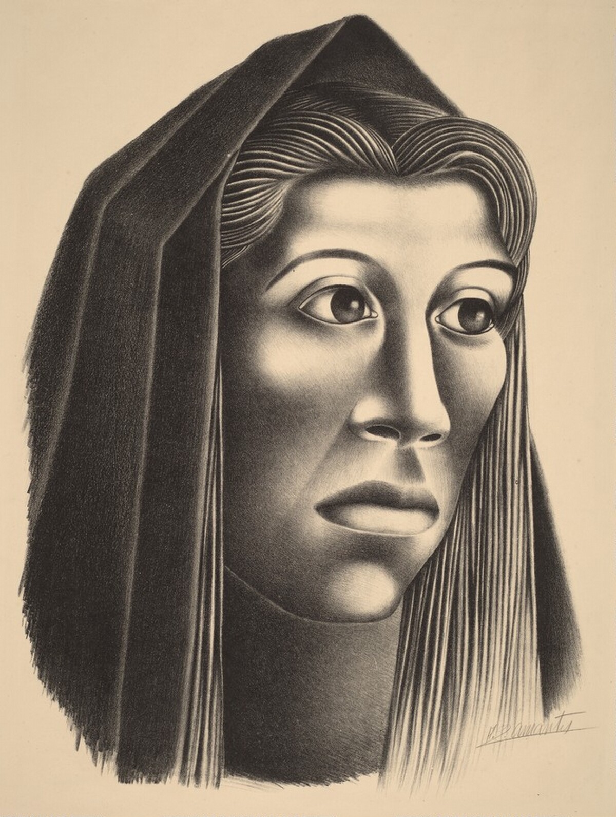 Cabeza (Head of a Woman)