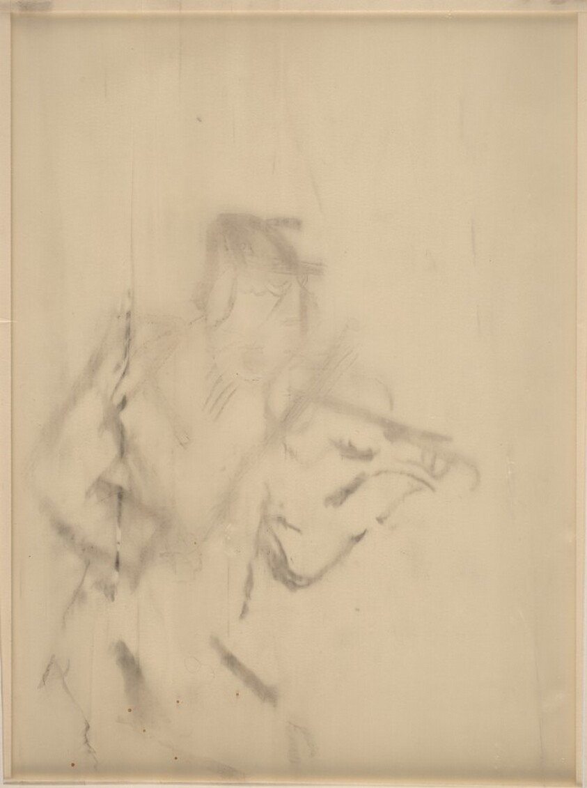 Figure Playing a Violin