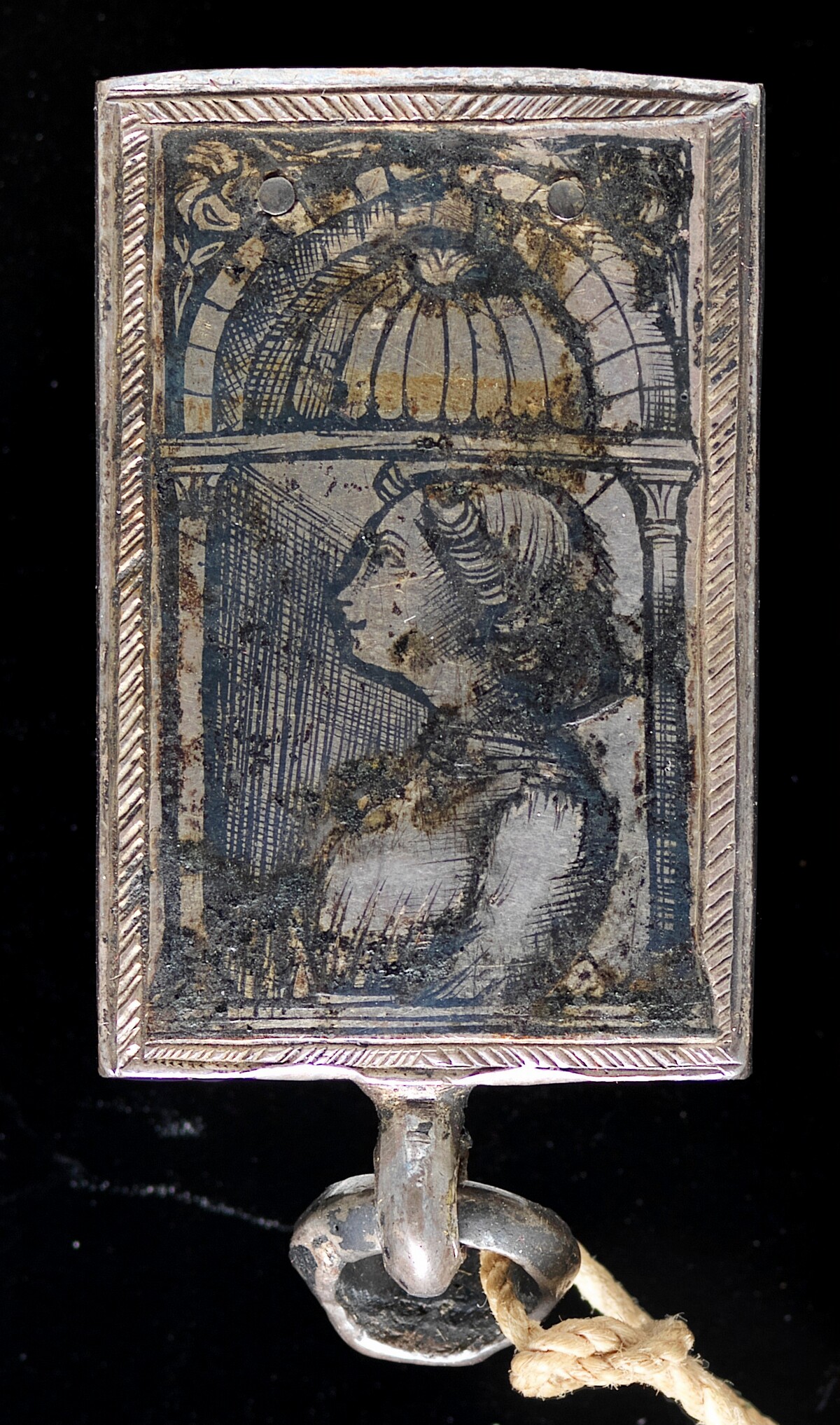 Bust of a Young Man in a Niche