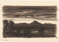 Mountain Scene, David Young Cameron