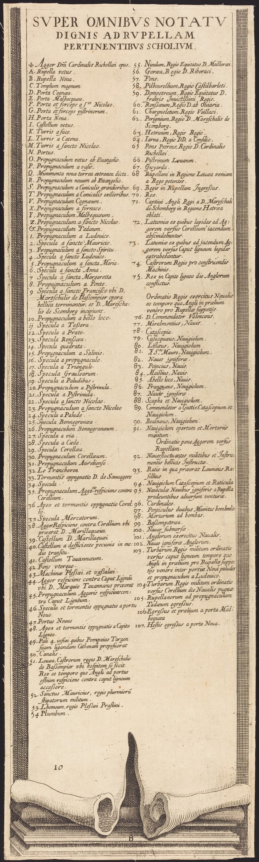 The Siege of La Rochelle [plate 13 of 16; set comprises 1952.8.97-112]
