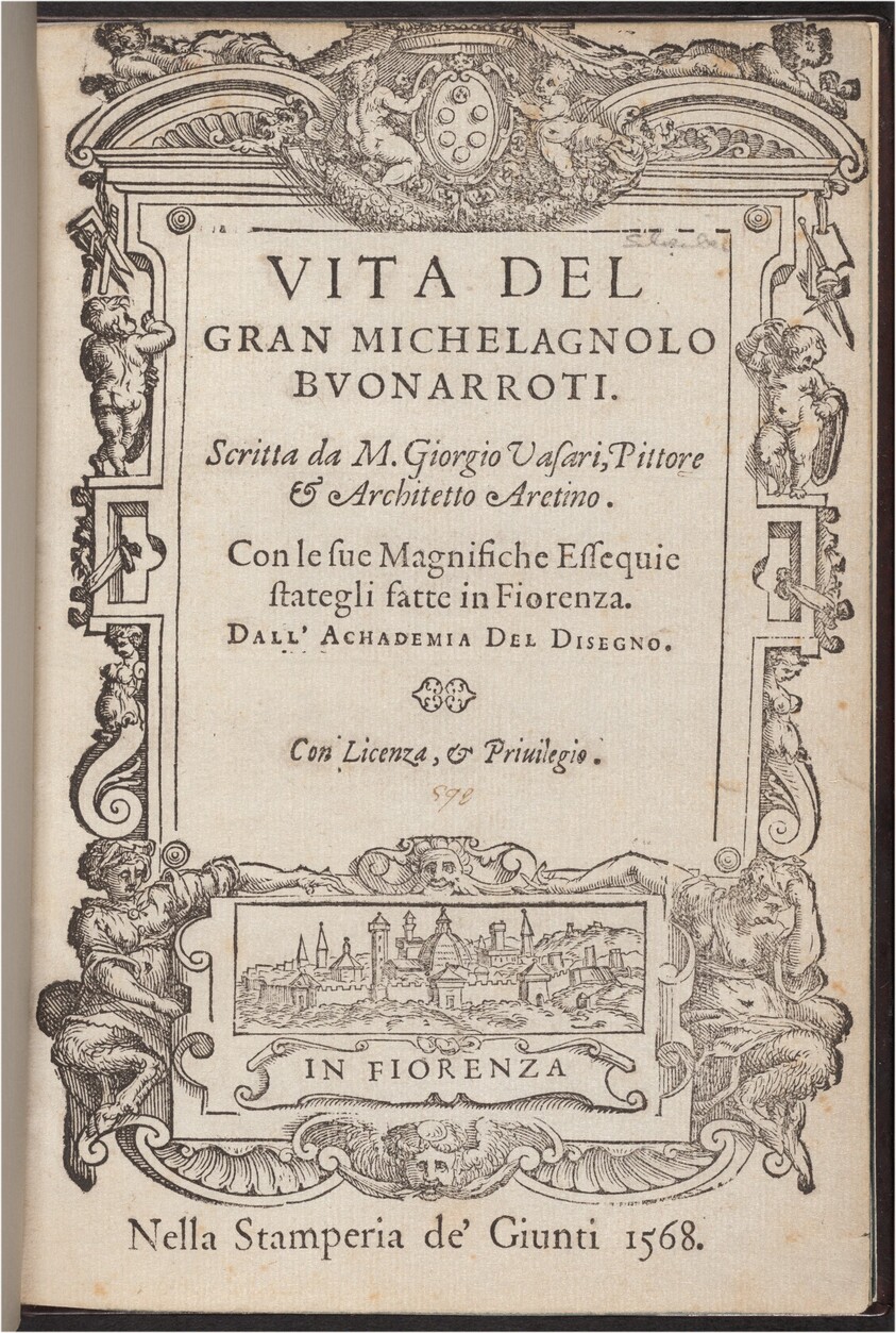 Vita de' gran Michelagnolo Buonarroti