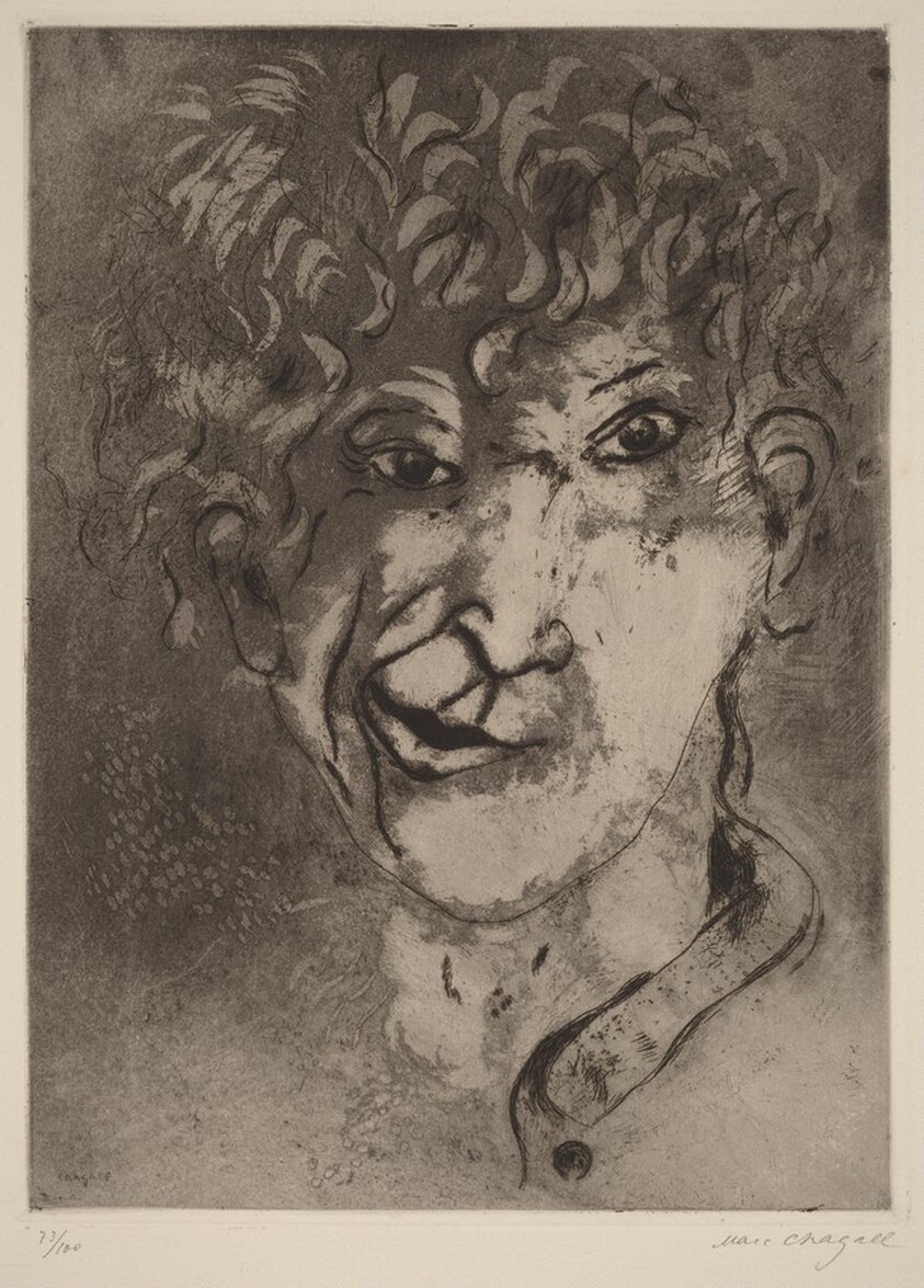 Self-Portrait with a Grimace