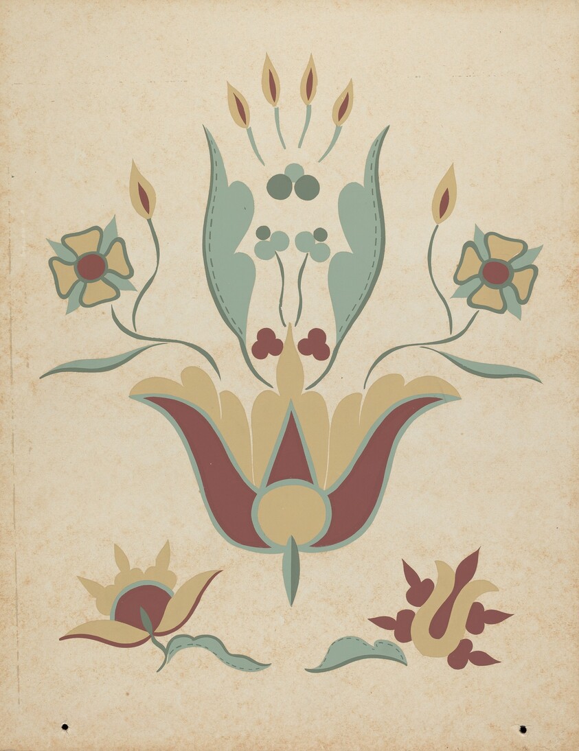 Mission San Louis Obispo Altar Tabernacle from the portfolio "Decorative Art of Spanish California"