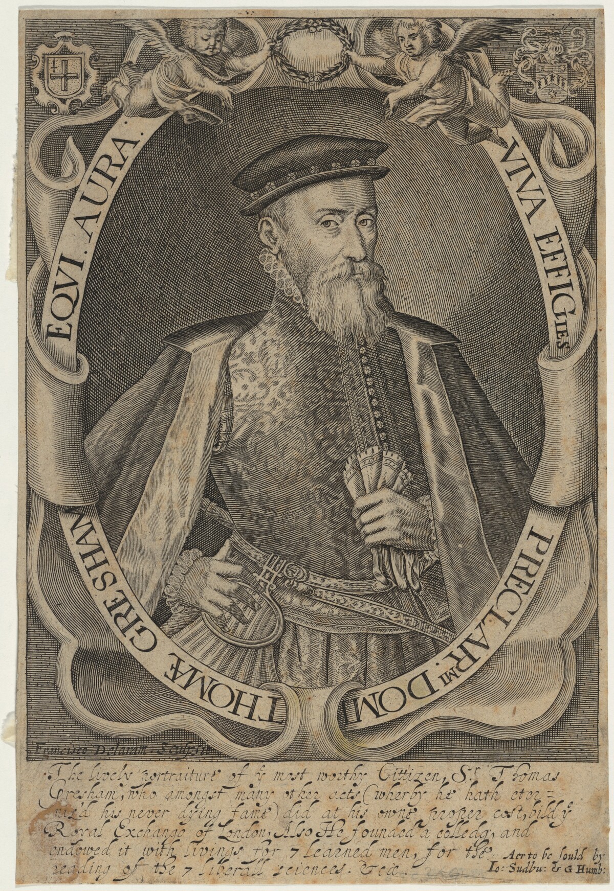Thomae Gresham Equi. Aura (Sir Thomas Gresham)
