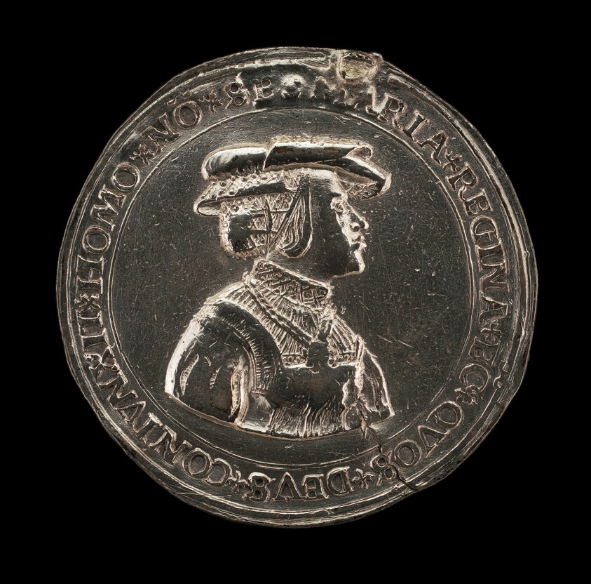 Maria of Austria, 1505-1558, Wife of Louis II, King of Hungary and Bohemia, 1522 [reverse]