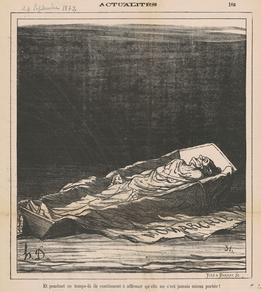 Et pendant ce temps-là ils continuent à affirmer qu'elle ne s'est jamais mieux portée!