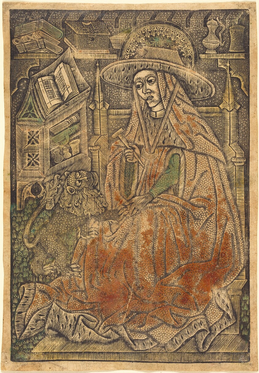 Saint Jerome in His Study