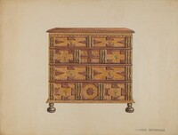 Chest of Drawers, Lorenz Rothkranz, 1935/1942